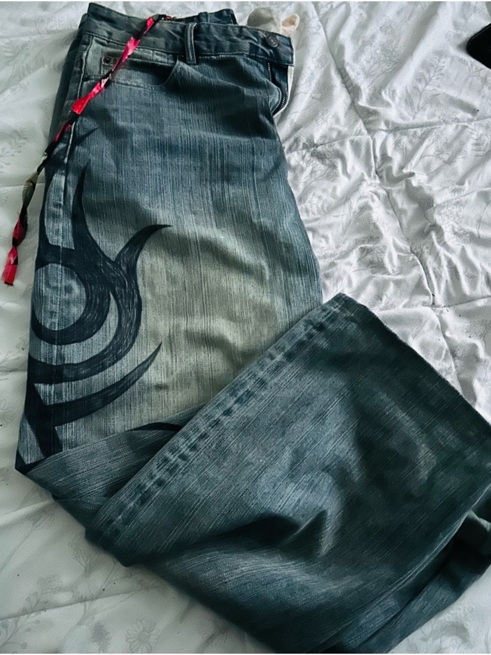 Balenciaga Blue Y2K Jeans sz Large